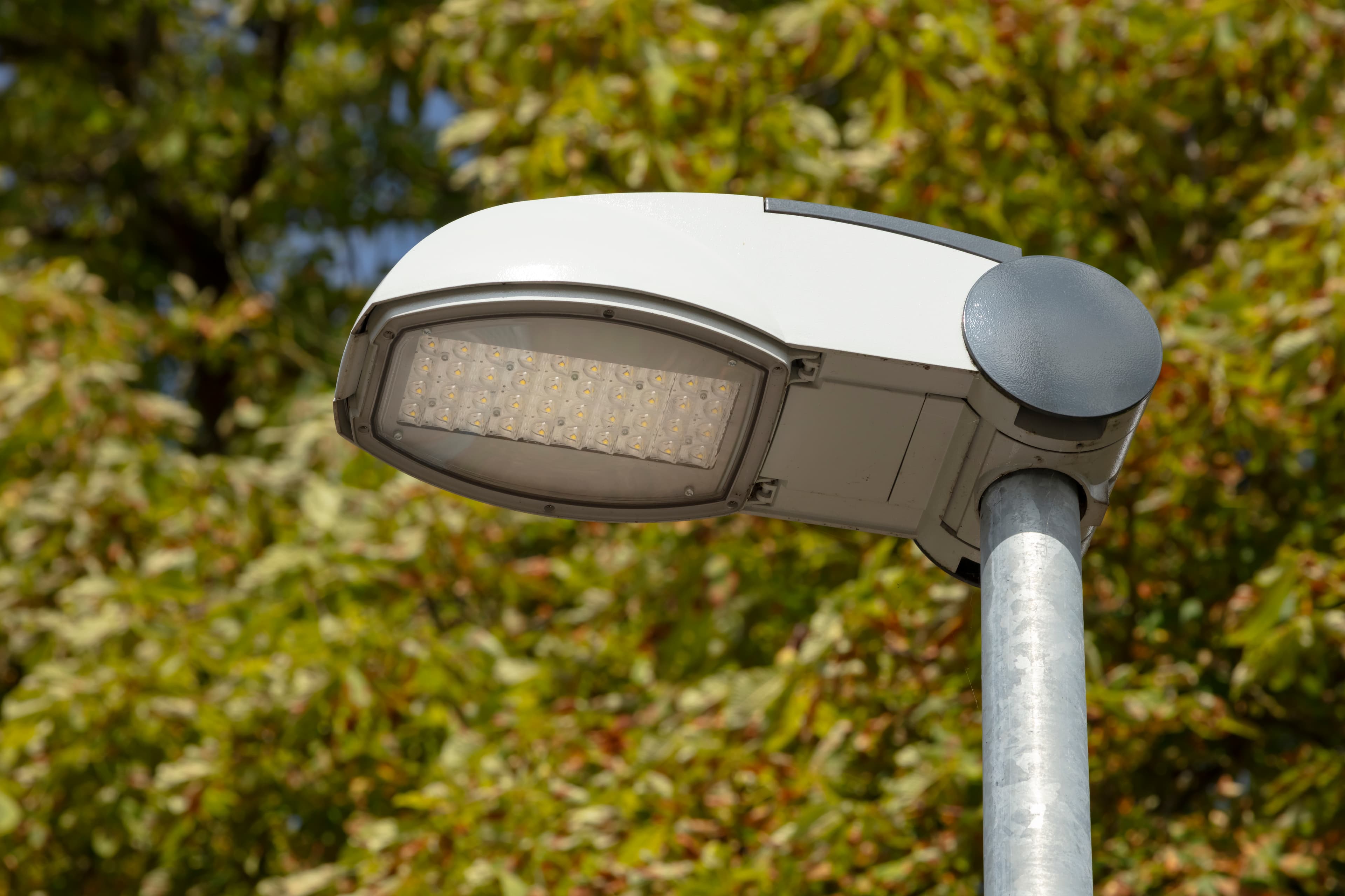 Detailaufnahme der neuen LED Beleuchtung. 