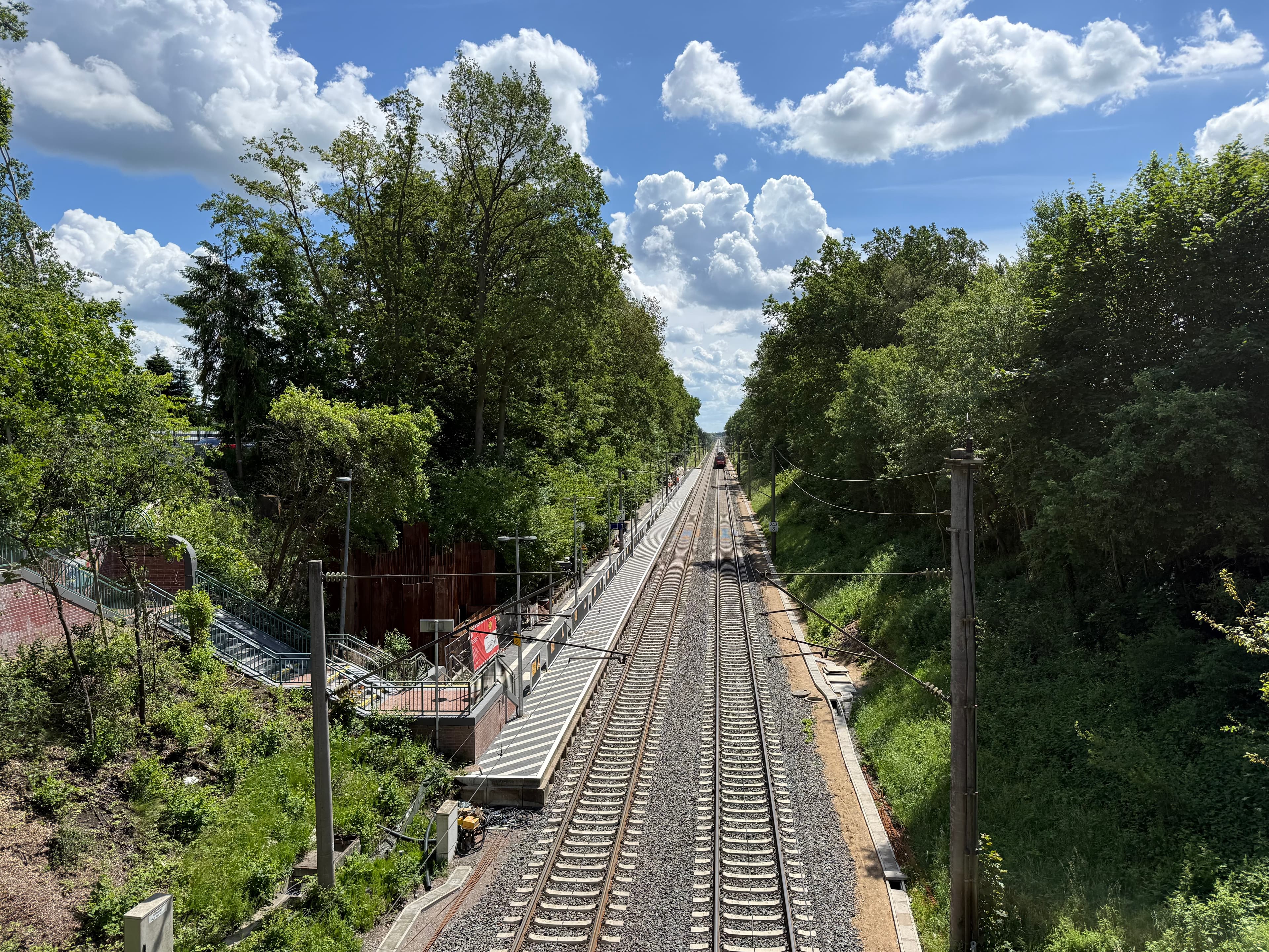 Der verlängerte Außenbahnsteig