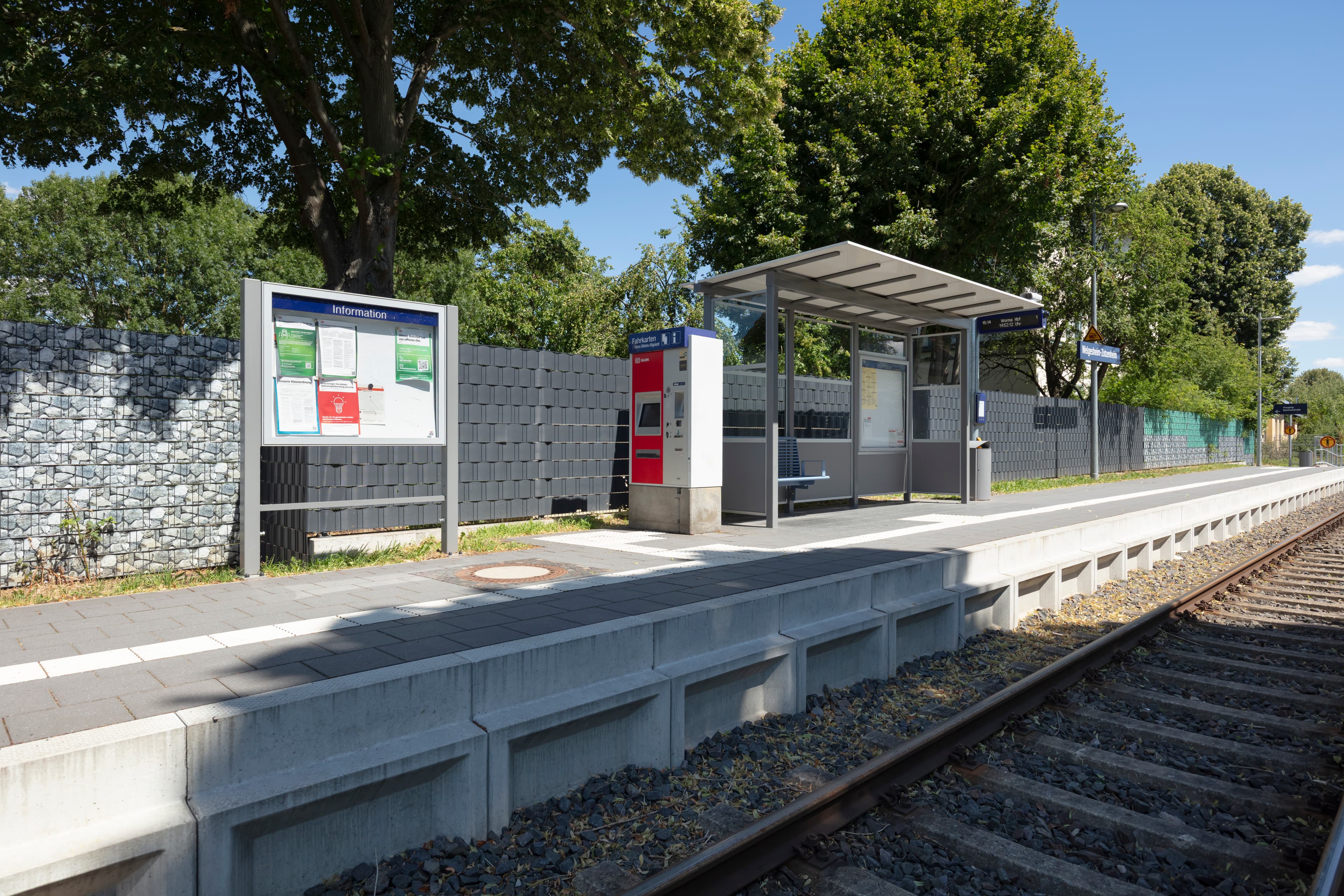 Der neue Zukunftsbahnhof Wegelsheim-Zotzenheim