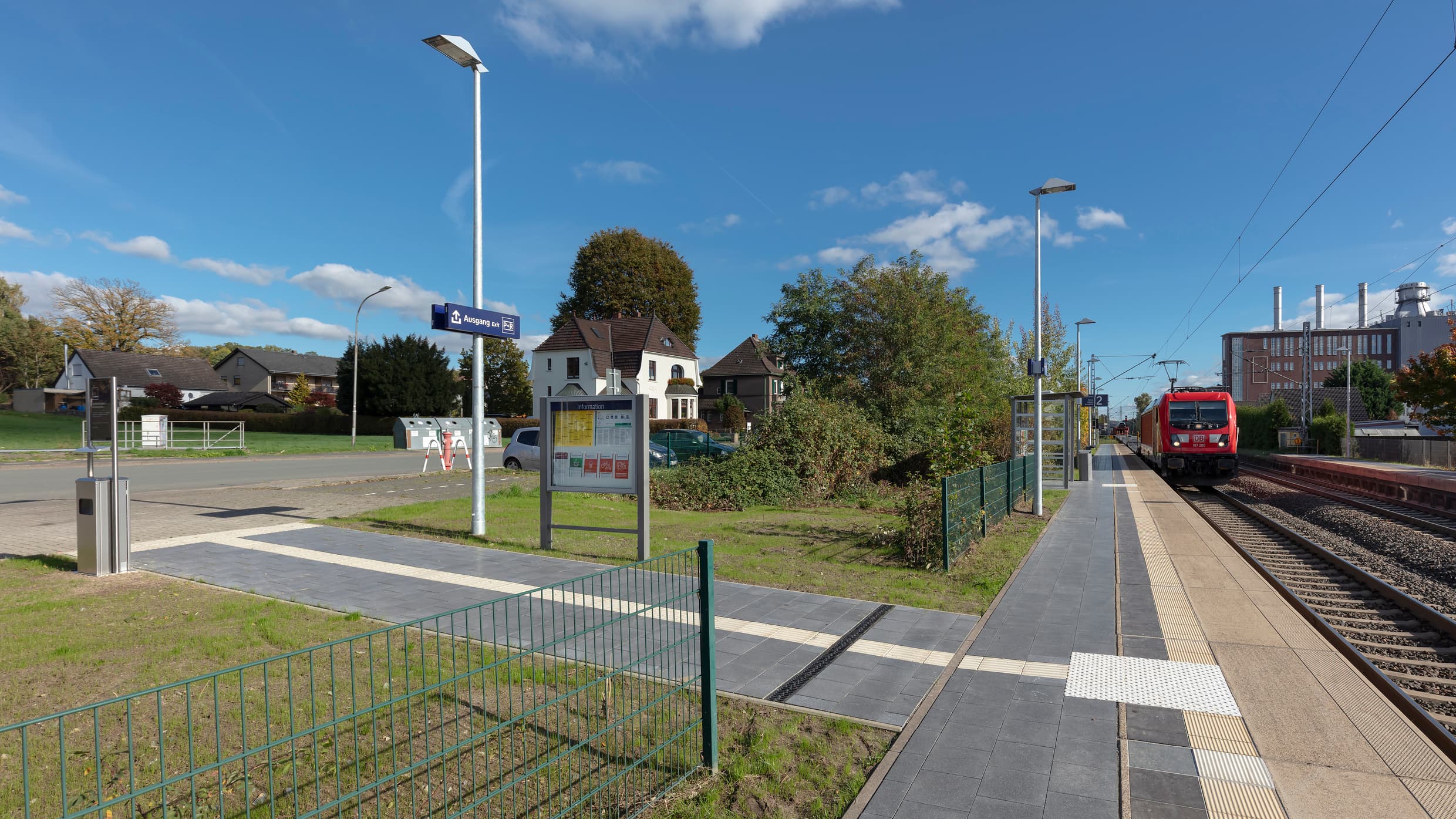 Erweitertes Blindenleitsystem erleichtert die Orientierung.